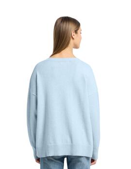 Frieda Pullover Pastel Blu