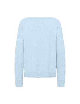 Frieda Pullover Pastel Blu