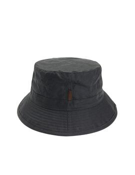 Barbour Gorro Barbour Wax Bucket Hat / Sage Sage