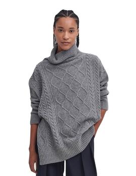 Barbour Jersey Barbour Burne Knitted Cape / Grey