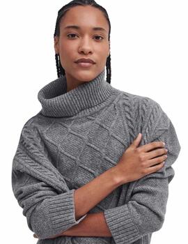 Barbour Jersey Barbour Burne Knitted Cape / Grey