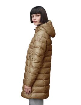 Blauer Raincoat / Long Jackets Adelaide Nocciola I