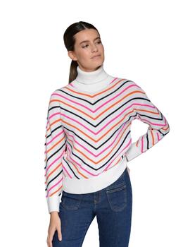 Vilagallo V STRIPES PUL ECRU&MULTICOLOUR V S