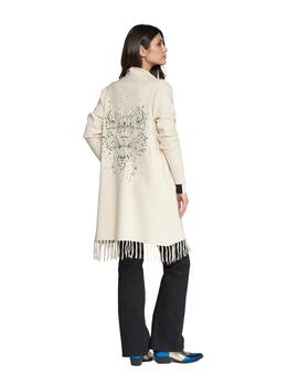 Vilagallo CARDIGAN WITH BEIGE CARDIGAN WITH