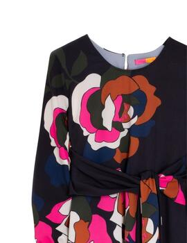 Vilagallo AGUSTINA FLORES BLACK PRINT