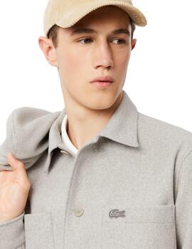 Lacoste  Camisa Chemises Argent Chine