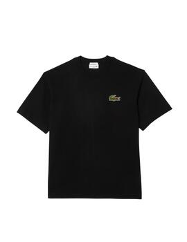 Lacoste  Camiseta Tee-Shirts & Cols Roules Noir