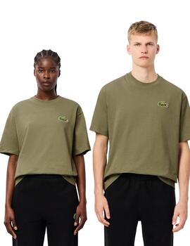 Lacoste  Camiseta Tee-Shirts & Cols Roules Kaki