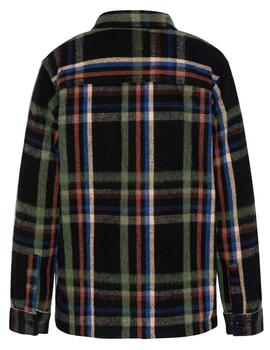 Schott Chaqueta Shcarl4 Dark Green Checks