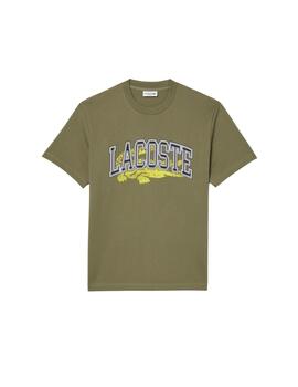 Lacoste  Camiseta Tee-Shirts & Cols Roules Kaki