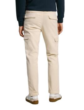 Pepe Jeans Pantalones Gymdigo Cargo Pant Ivory Whi