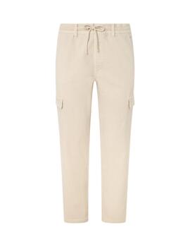 Pepe Jeans Pantalones Gymdigo Cargo Pant Ivory Whi