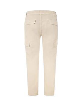 Pepe Jeans Pantalones Gymdigo Cargo Pant Ivory Whi