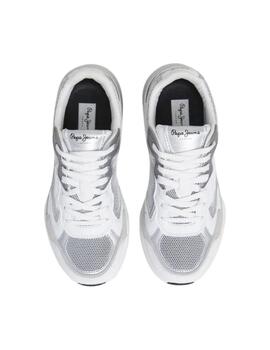 Pepe Jeans Zapatillas Dave Shine W White