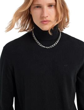 Gas Tricot Arlo T.Neck  Black