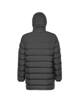 Geox  Hombre M Spherica Parka - Weaved Quil-Asphal