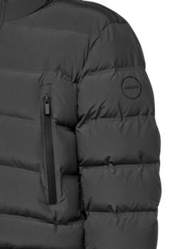 Geox  Hombre M Spherica Parka - Weaved Quil-Asphal