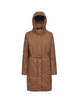 Geox  Mujer W Eleana Parka - Poly Dty-Partridge