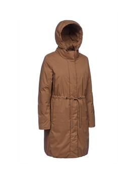 Geox  Mujer W Eleana Parka - Poly Dty-Partridge