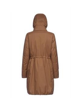 Geox  Mujer W Eleana Parka - Poly Dty-Partridge