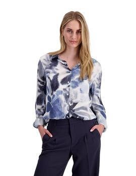 Monari Blouse Moonlight Blue Pattern