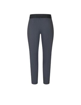 Mac Pantalones Easy Night Blue Stripes