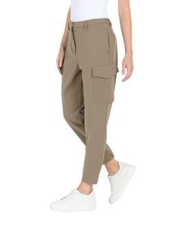 Mac Pantalones Rahel Mud Green