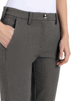 Mac Pantalones Chino Silver Shadow Melange