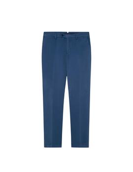 Hackett Pantalones C Chino Kensington Marine Blue