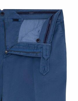 Hackett Pantalones C Chino Kensington Marine Blue