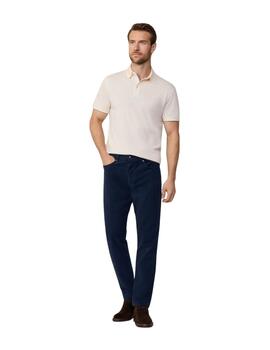 Hackett Pantalones Moleskin 5Pkt Midnight Blue