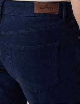 Hackett Pantalones Moleskin 5Pkt Midnight Blue