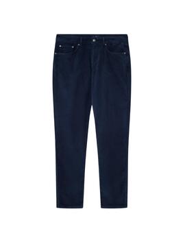 Hackett Pantalones Moleskin 5Pkt Midnight Blue