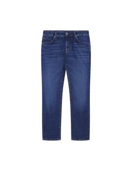 Hackett Pantalones Powerflex Vntge Wsh Denim Blue