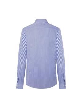 Hackett Camisa Ess Bengal Stripe Blue