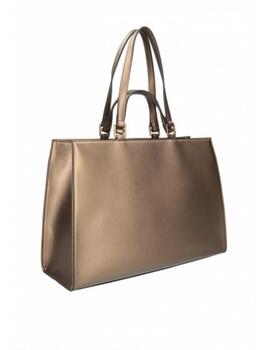 Liujo Bolso Shopping Bag  Bronzo Met.