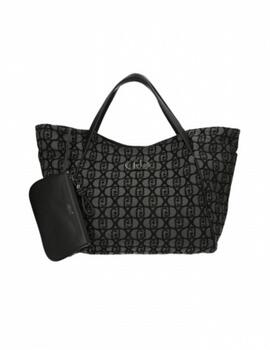 Liujo Bolso Shopping Bag  Jacquard Nero