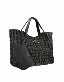 Liujo Bolso Shopping Bag  Jacquard Nero