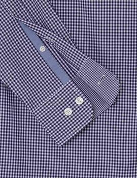 Hackett Camisa Essential Gingham Navy