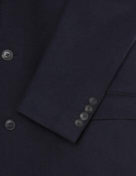 Hackett Cazadora Wool Cash Coat W/Bib Navy