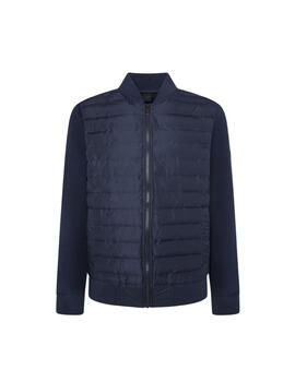 Hackett Sudadera Hs Quilt Bomber Fz Navy