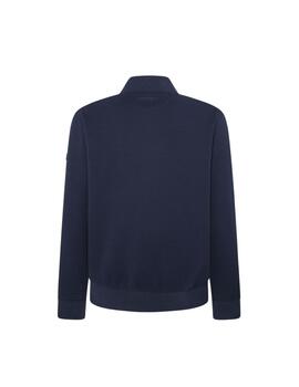 Hackett Sudadera Hs Quilt Bomber Fz Navy