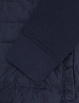 Hackett Sudadera Hs Quilt Bomber Fz Navy