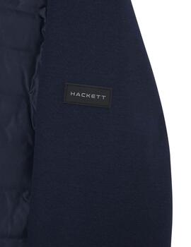 Hackett Sudadera Hs Quilt Bomber Fz Navy