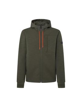 Hackett Sudadera Hs Commuter Hoody Fz Olive Green