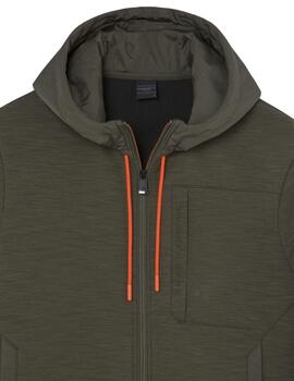 Hackett Sudadera Hs Commuter Hoody Fz Olive Green