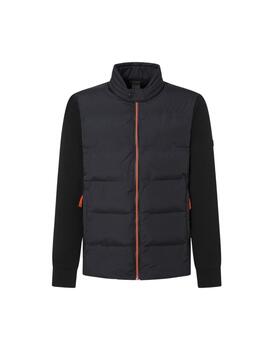 Hackett Sudadera Hs Piste Quilt Fz Black