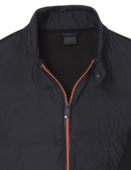 Hackett Sudadera Hs Piste Quilt Fz Black