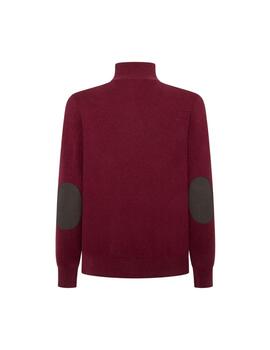 Hackett Punto Lambswool Hzip Winter Red