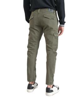 Koge Army Jogg tapered arqué verde